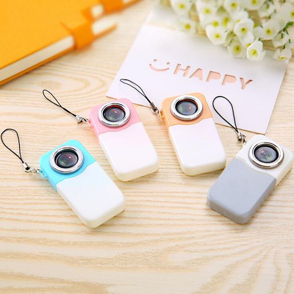 

creative korean simulated camera ballpoint pen signing pen student office writing, Blue;orange