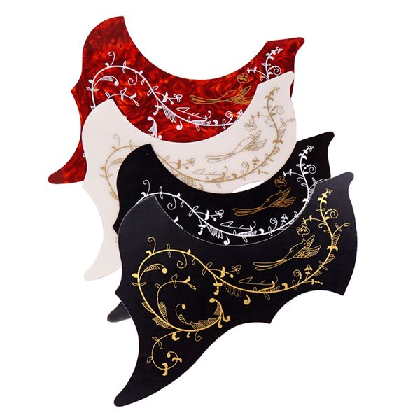 

4 pieces plastic guitar scratch plate protector for 40/41inch acoustic guitar parts