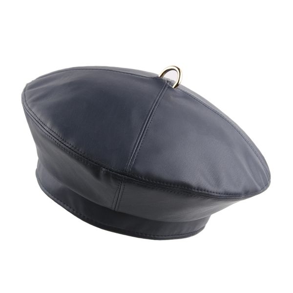 

head wrap scarf beanie caps boina berets hats winter casual synthetic leather retro england style painter winter, Blue;gray