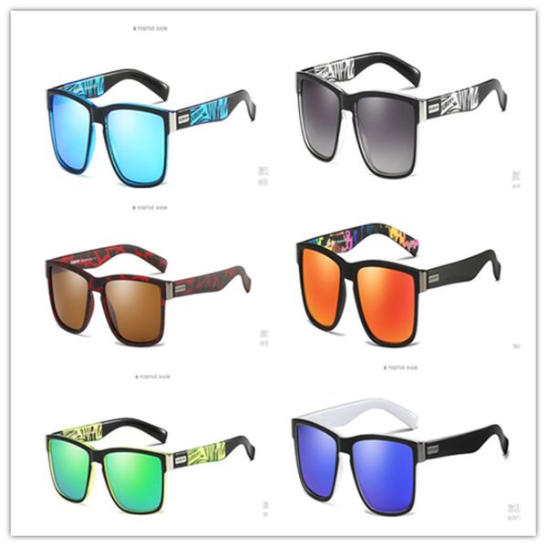 

мужчины женщины конструктор поляризованные покрытие sunglasse uv400 full frame солнцезащитные очки спорт на открытом воздухе вождения очки у, Blue