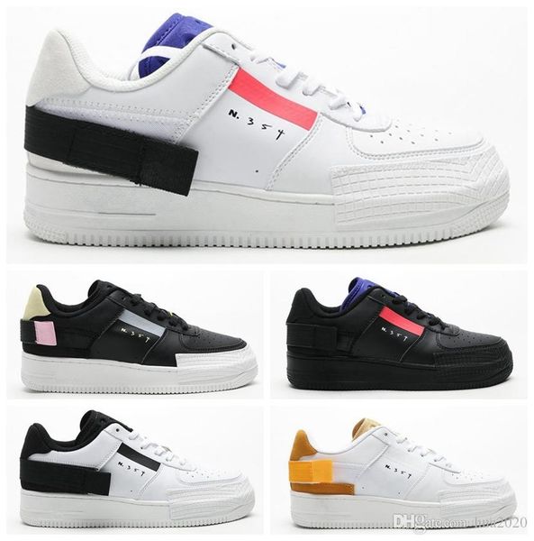 

fashion 1 type n.354 utility 1s classic white mens womens skate shoes sports skateboarding low cut one air trainers sneakers des chaussures