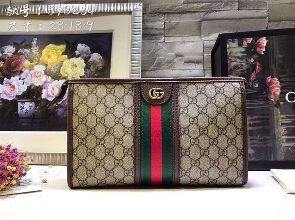 

2020 mens woman business fashion leather handbag zipper canvas clutch bag simple patternyunhui05, Black