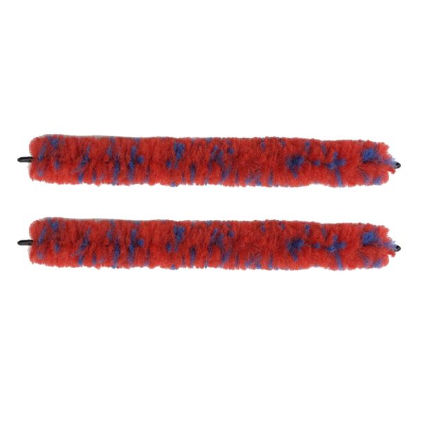 

2pcs saxophone elbow cleaning brush kit tool woodwind accessory red 28cm