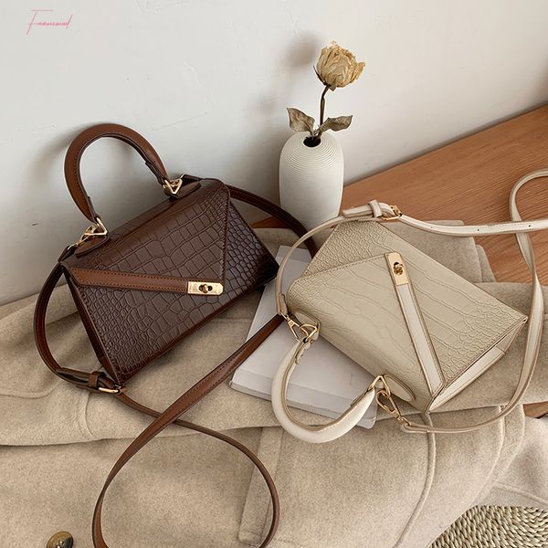 

мода дизайнерские сумки для женщин 2020 alligator pattern дамы малый закрылков crossbody сумки дамы плеча сумки sac