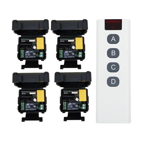 

rf mini wireless remote control switch ac 220 v 1 channel receiver transmitter street lamp/wardrobe lighting power on