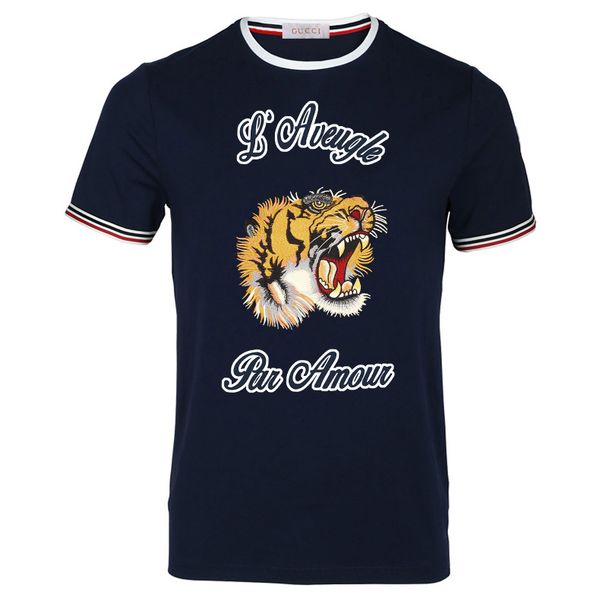 

wholesale high-quality t-shirt 2019 men's short-sleeved cotton sweat-absorbent summer clothes designer round neck t-shirt s-4xl 5xl, White