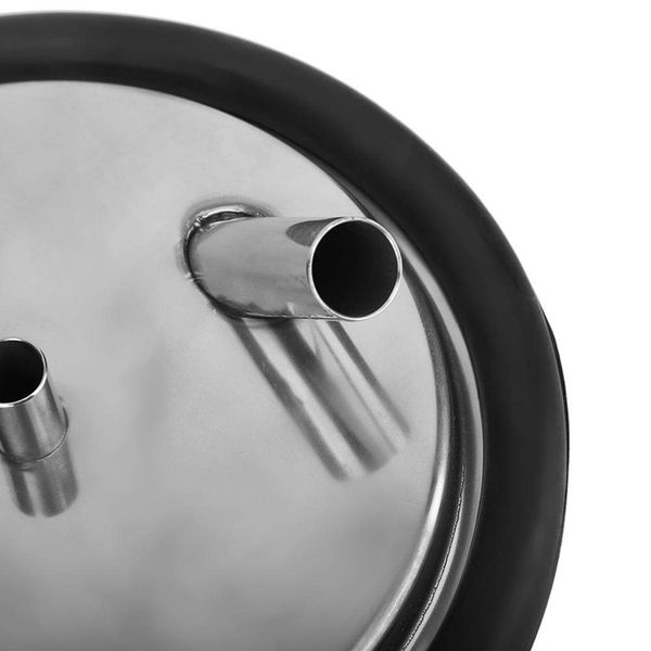 

stainless steel milk can lid with three open inlets and gaskets for milking machine beef and sheep milking accessories