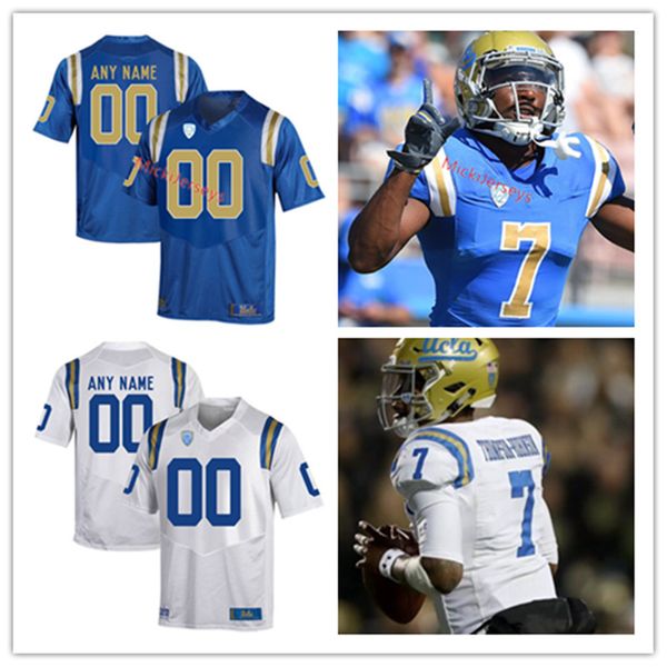 

Custom UCLA Football Jersey Mique Juarez Keisean Lucier-South Josh Woods Dorian Thompson-Robinson Bo Calvert Chase Cota Soso Jamabo Jersey