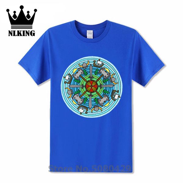 

men new arrival tshirt skull viking skull orc shirt women princess short viking themed mandal sleeve cotton t-shirt funny, White;black