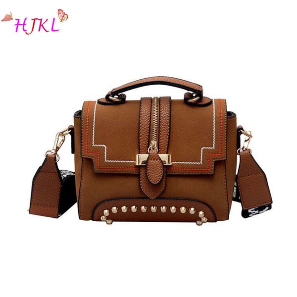 

2018 new wild temperament wild messenger bag women fashion scrub retro bags handbags women famous brands evening clutch bags