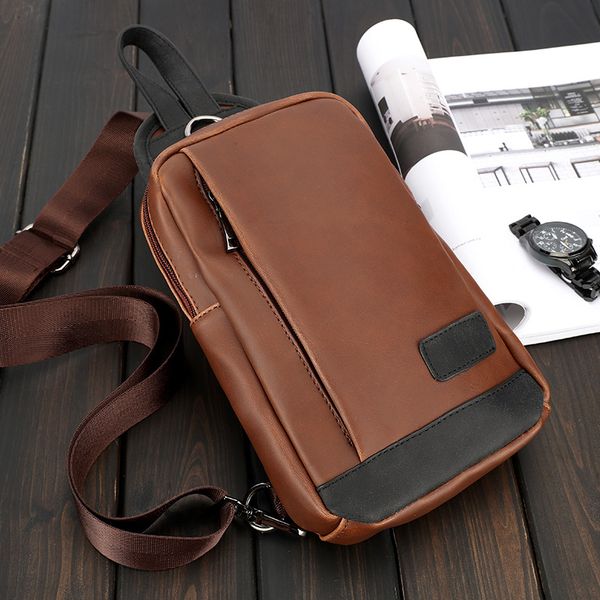 

leisure messenger bag small bag men's multifunctional sports chest