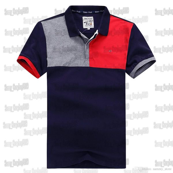 

2019 new eden park summer самая лучшая продавая short polo for men nice качество дизайна моды размер m  xl xxl, White;black