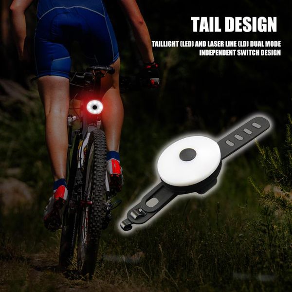 

bike light waterproof 20lm mtb mountain bike led night usb rechargeable safety warning rear lights bicycle taillight