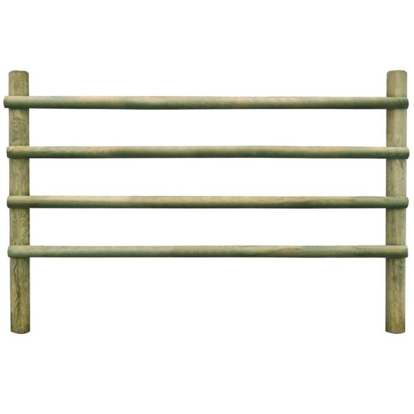 

garden fence impregnated pinewood 100% fsc 6 m garden sets