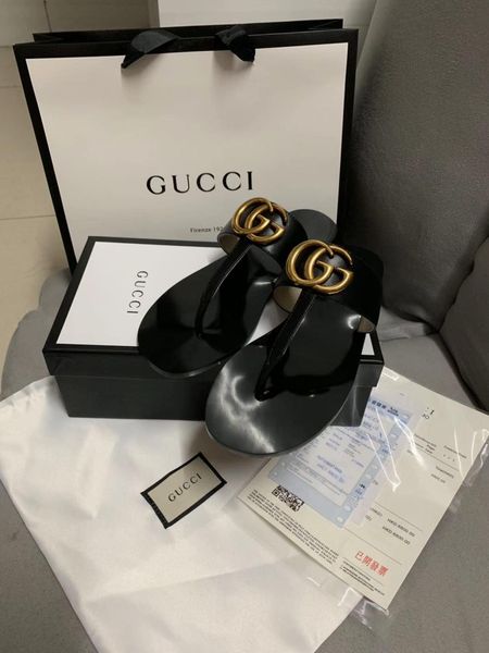 

2020 популярных дизайнерских сандалий классического стиля женщин бренда флип-флоп размера многоцветных 35-41 роскоши девушки слайд бренд жен, Black