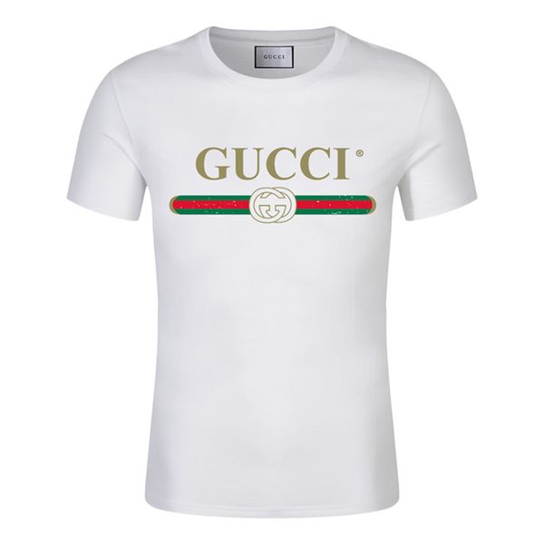 

2019 mens designers tees shirt men newgucci6 couple brand green red casualrobin jeans clothing polo shirt luxury women men t-shirt, White;black
