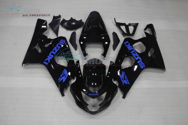 

4gifts injection mold new abs motorcycle full fairings set fit for suzuki gsx-r1000 k3 2003 2004 03 04 gsxr1000 bodywork set bight black