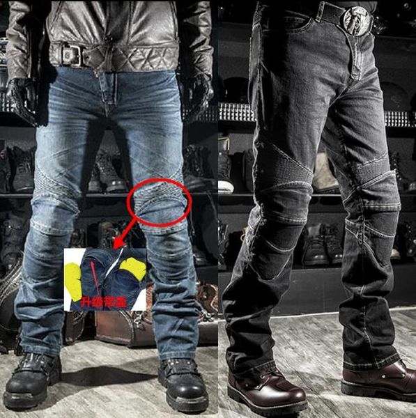 

old cow classic kominie motorcycle racing casual straight jeans anti-fall pants off-road motorcycle riding pants men