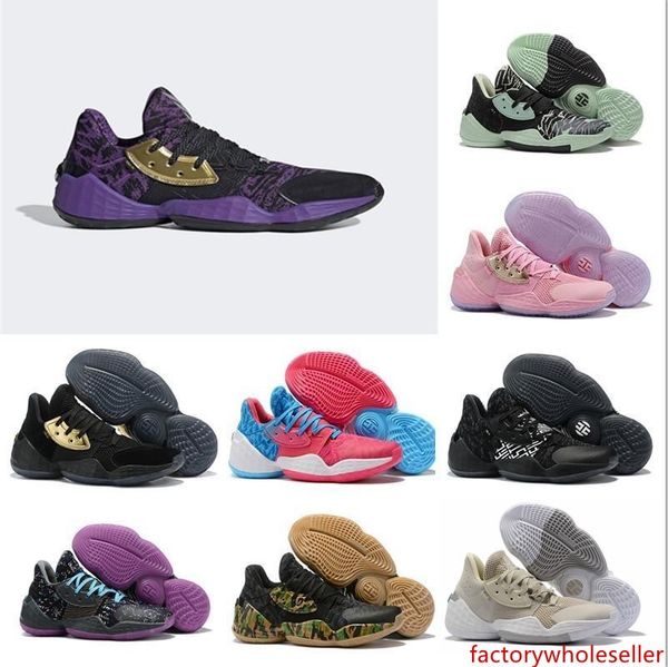 

new james harden vol.4 lightsaber bhm vol. 4 basketball shoes for mens pink lemonade barbershop 4s vol4 mens sports sneakers size 7-12