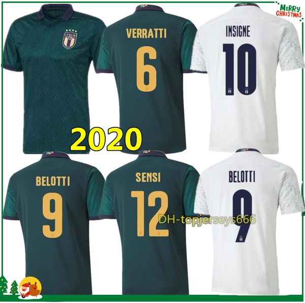

Euro 2020 italy jer ey occer 2020 2021 men maglia italia verratti belotti in igne immobile en i football jer ey hirt maillot de foot, Black;yellow