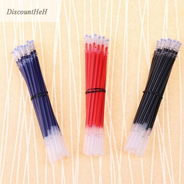 

20 pcs/pack neutral ink gel pen refill neutral pen good quality refill black blue red 0.5mm school supplies papelaria