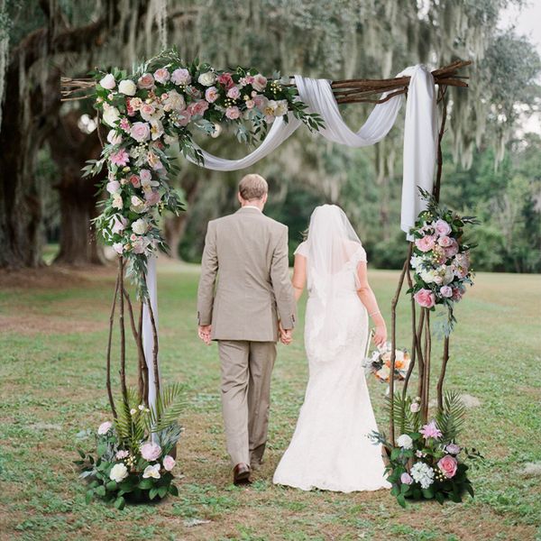 

wedding prop artificial flower arch door flower row hand made lawn wedding christmas background decoration silk fake