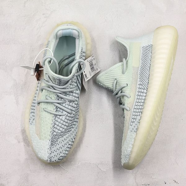 

2019 Cloud White 2.0 V2 Running Shoes Kanye West Designer Mesh TOP Quality Mens Women Sport Trainer Sneaker Size 5.5-12