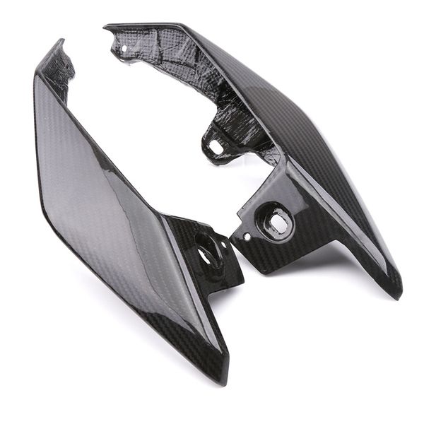

carbon fiber for mt-09 mt09 mt 09 fz09 fz-09 2020 - 2020 motorcycle rear seat fairing side panel cover