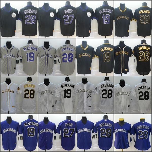 

colorado 2020 rockies 19 charlie blackmon jersey chouck nazty 28 nolan arenado 27 trevor story baeseball stitched jerseys 06, Blue;black