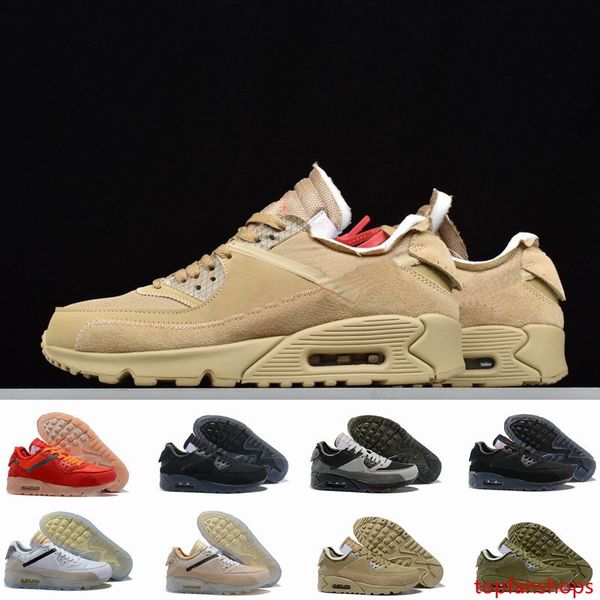 

2020 men 90 running shoes designer desert ore world cup triple white black red off sneakers 90s trainers classic sports chaussures zapatos