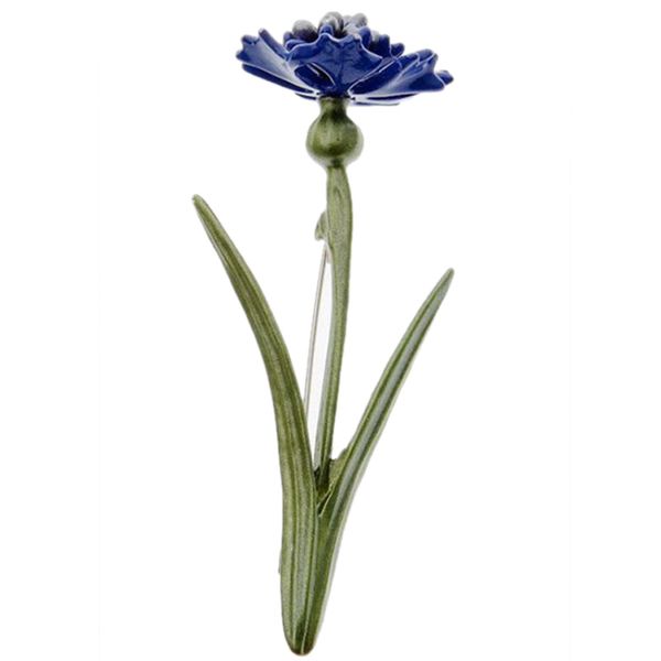 

vintage flowerses natural pearl cornflower chrysanthemum fashion brooch pin scarf accessories, Gray