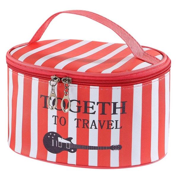 

сумки большая емкость оксфорд моды для женщин простой нашивки сумки письмо набойки для хранения с застежкой-молнией ручка cosmetic