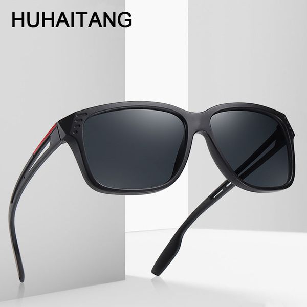 

huhaitang square oversized hollow sunglasses mens sports sunglases men brand outdoor sun glasses for women designer, White;black