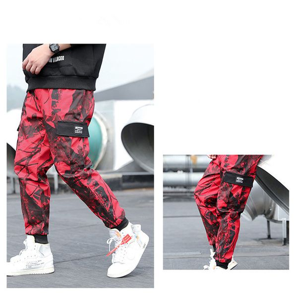 

mens designer harem pants casual trendy camouflage breathable overalls print loose zipper fly pants, Black