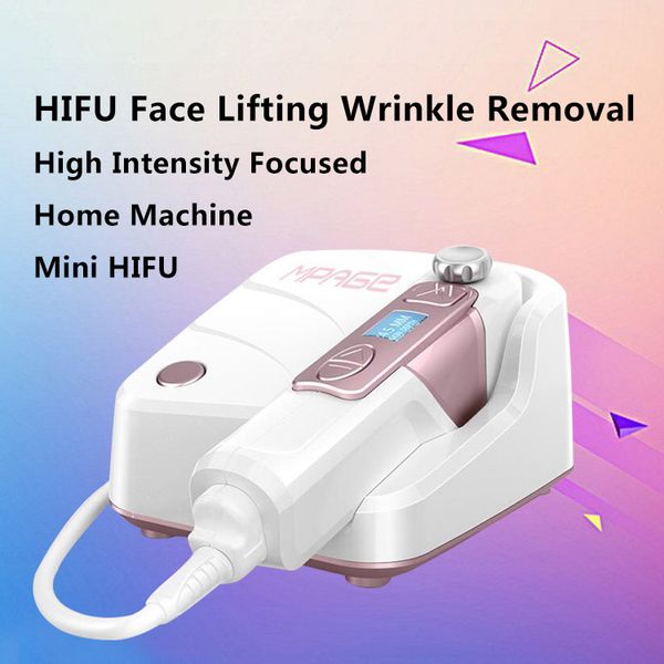 

new ultrasound face lift beauty machine beauty equipment mini hifu high intensity focused ultrasound face lifting hifu facial