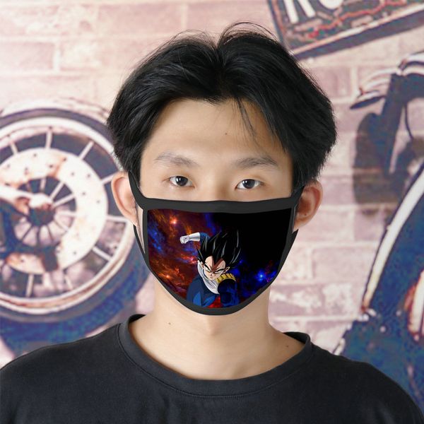 

dhl shipping dragon ball fighterz 0620 cute face mask cartoon facemasks for girl ice silk double mask masque tissu tapabocas ce2007 gkk