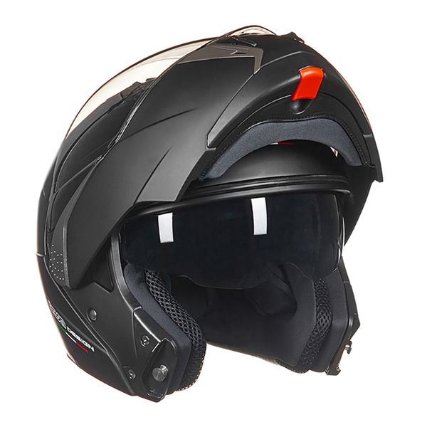 

beon new filp up motorcycle helmet crash hemelt breathable comfort double lens chopper motorbike helmet for motorcycle