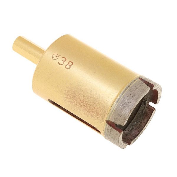 

diamond holesaw tile ceramic glass slate porcelain marble drill bits gold, 38mm