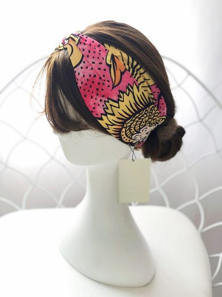 2019 Designer Cross Elastic Headbands For Women Men Fashion Luxury