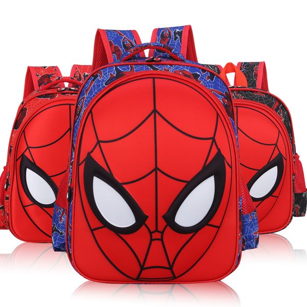 

2018 superhero boy girl baby kindergarten nursery school bag bagpack teenager schoolbags canvas kids student backpacks