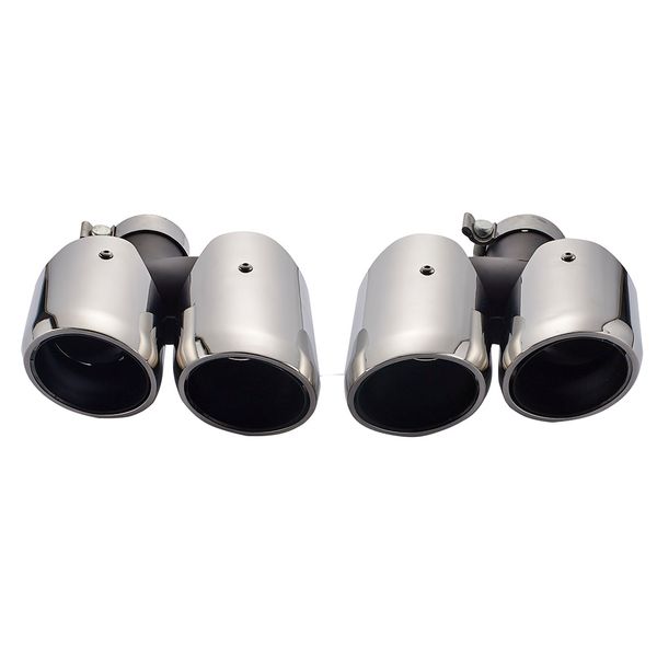 

racing car exhaust pipe muffler tail tips stainless steel tail throat pipe for porsche 2014 macan exhaust tail pipe tt100949