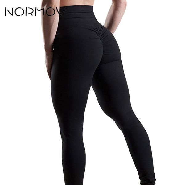 

normov solid push up yoga pants tights women running legging sport femme fitness clothing high waist training pants female, White;red