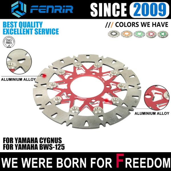 

motorcycle 260mm front floating brake center-lock discs rotors plate for bws x 125 cygnus 125