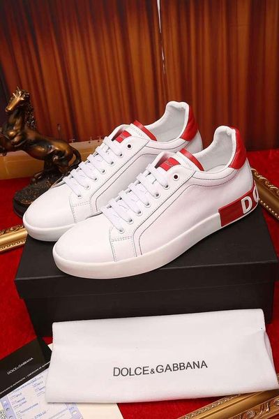 

2019 designer mens luxury shoes trainers sneakers dolce&gabbana dolcegabbana dg 38-45 2101, Black