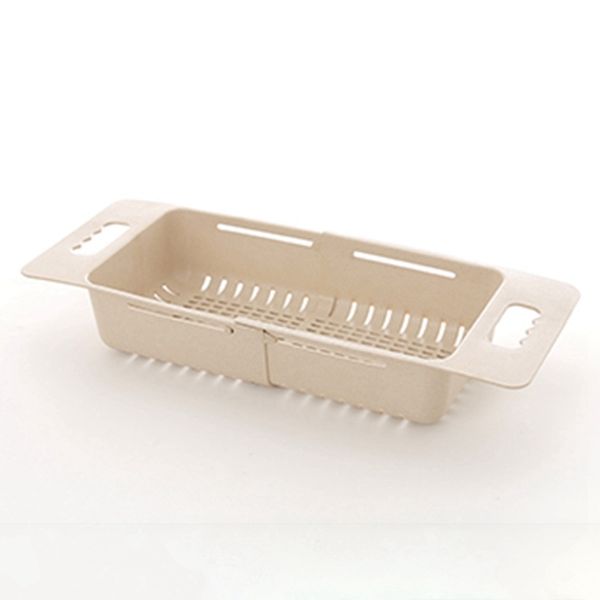 

new plastic retractable vegetable fruit washing drain basket over sink drain rack colanders strainer drying rack storage storage baskets