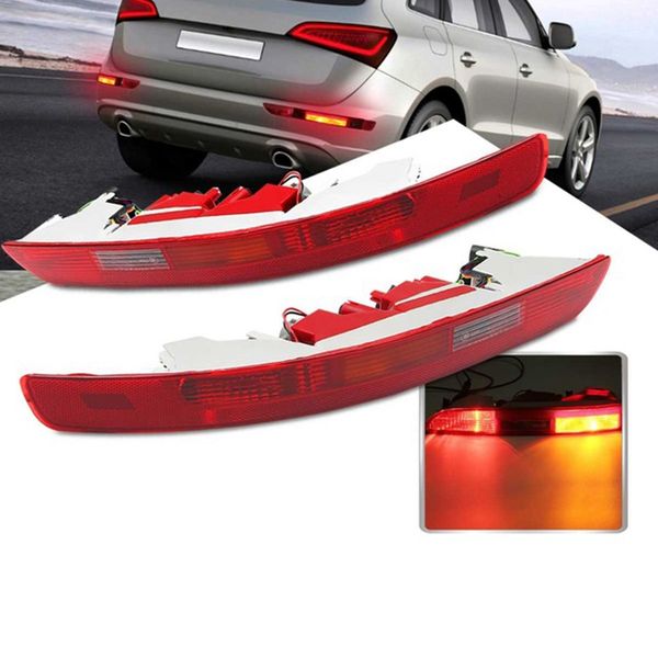 

2pcs car rear bumper light fog tail light brake rear lamps for q5 2.0t 2009-2015 8r0 945 095 b