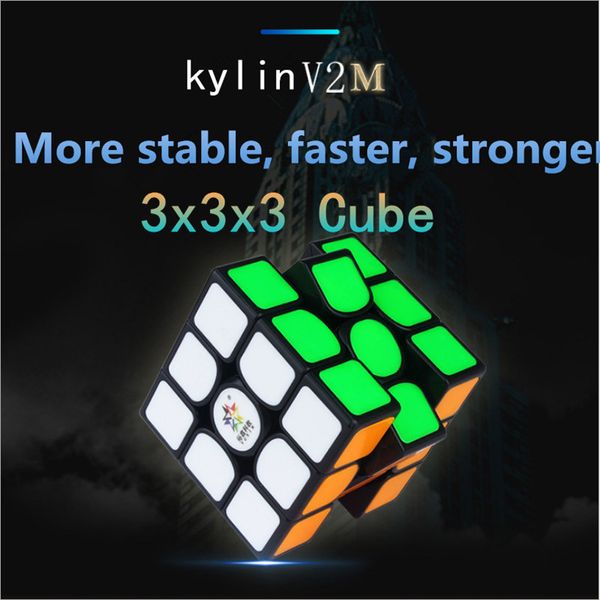 

yuxin kylin v2m magnetic 3x3x3 magic cube 3x3 puzzle cubo magico v2 m speed cube competition cubes y200428