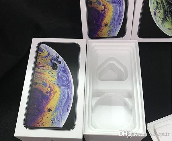 

1pcs high quality US For iPhone XR XS MAX Empty Phone Package Packing Box Case Without Accessories phone box protectors