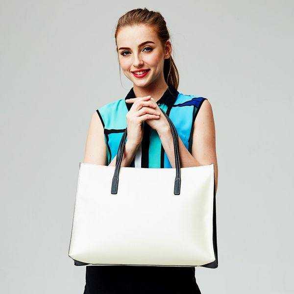 

women's simple fashion leather bag shoulder bag handbag