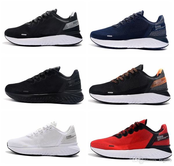 

2019 mens legend react 3 running shoes for men designer sneakers trainers run fearless element undercover des chaussures homme zapatos, White;red